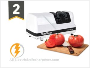 Chef sChoice 320 Hone Flexhone Strop Professional Compact Electric Knife Sharpener
