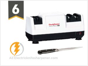 ChefsChoice Diamond Hone Electric Knife Sharpener for Stainless or Non-Serrated Knives,