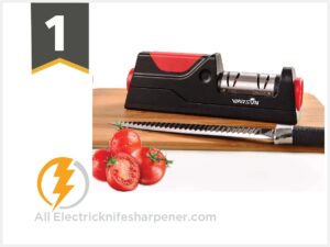 Warsun Electric Knife Sharpener, Knife Sharpening, Kitchen Professional Tool for Chef Knife