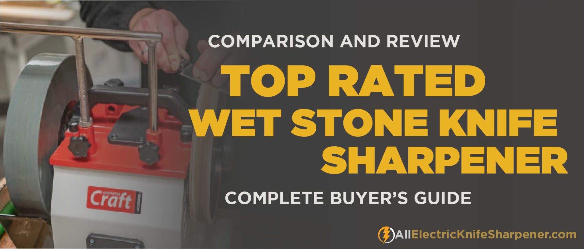 Best Electric Wet Stone Knife Sharpeners - Detailed Review and Buying Guide