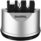 SHARPAL 191H Pocket Kitchen Chef Knife & Scissors Sharpener for Straight & Serrated Knives