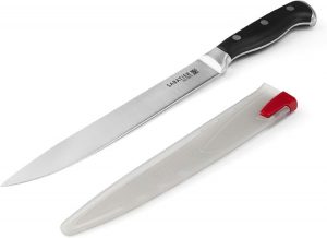 3.Sabatier Forged Triple-Riveted Stainless Steel Slicer Knife