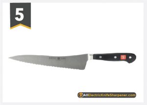Wusthof Classic Offset Deli Knife, 8-Inch, Black, Stainless Steel