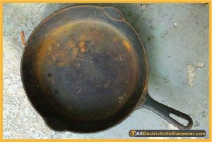 Cast Iron Tend to rust